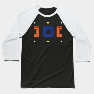 Bauhaus colors pattern Baseball T-Shirt